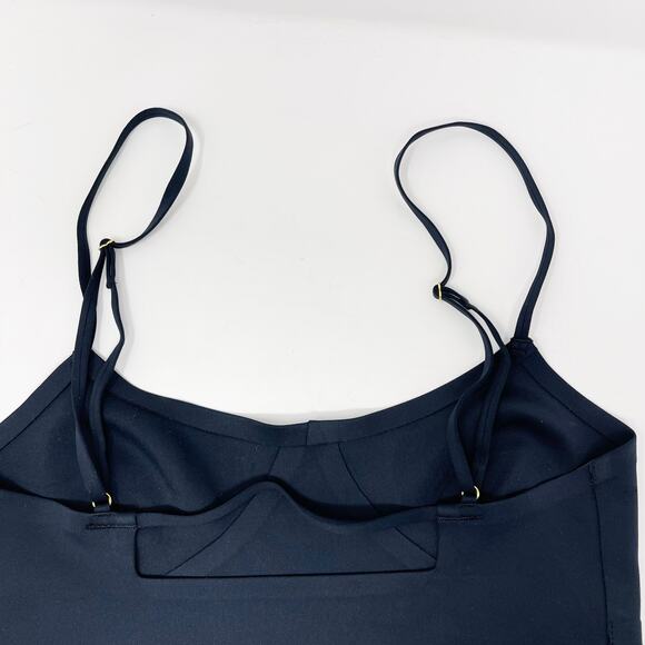 New Intimately Free People Small S Black Bringley Longline Bralette Cutout Back - Picture 7 of 12